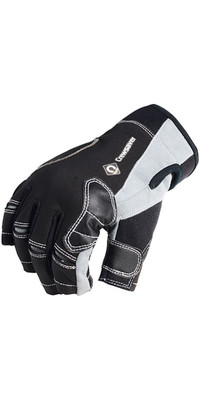 2023 Crewsaver Short Finger Gloves Black 6950