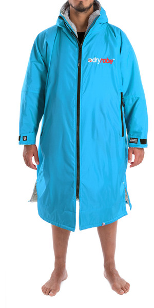 2019 Dryrobe haut de gamme à manches longues Dryrobe Advance Premium DR104 SKY / GREY