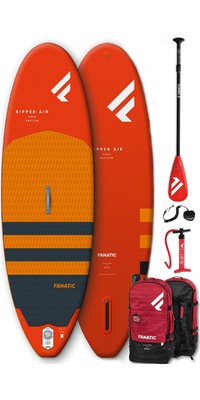 2023 Fanatic Ripper Air 7'10" Opblaasbaar Sup Pakket - Board, Tas, Pomp & Paddle