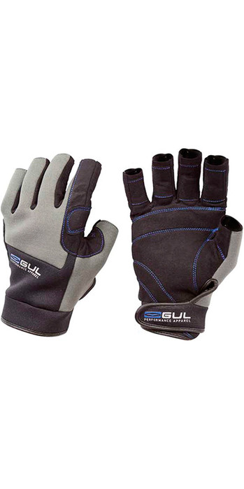 GUL Winter Short Finger Gloves Black/Charcoal GL1242