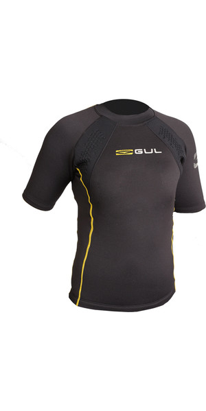 2019 GUL Evotherm Junior Thermal Kurzarm Top SCHWARZ EV0063-B3