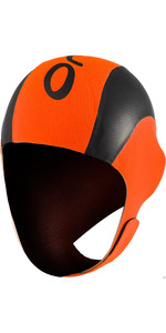2022 Orca Open Water Swim Hat GVBA4854 - Hi-Vis Orange