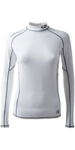2019 Gill Womens Pro Long Sleeve Rash Vest WHITE 4430W