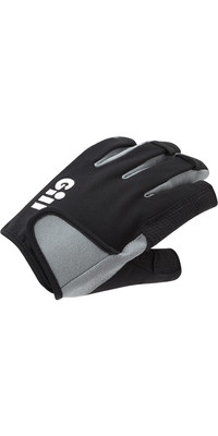 2023 Gill Junior Junior Deckhand Gloves - Short Finger 7043J - Black