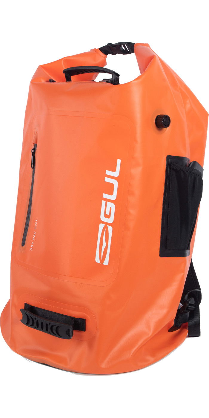 2021 Gul 100L Heavyduty Dry Bag Lu0122B9 Orange / Black LU0122B9