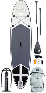 2023 Gul Cross 10'7 Inflatable SUP Board Package - Board, Bag, Pump, Paddle & Leash CB0029-B7
