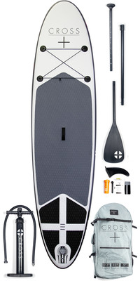 2024 Gul Cross 10'7 Inflatable SUP Board Package - Board, Bag, Pump, Paddle & Leash CB0029-B7