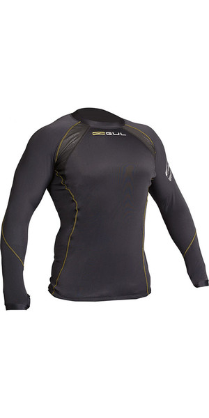 2019 Gul Evolite Flatlock Thermal Langarm Top Schwarz EV0119-B2
