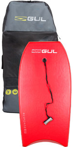 2019 Gul Response Adult 42 Bodyboard Red & Arica Board Bag Bundle Offer