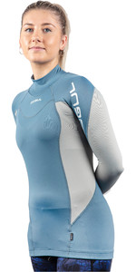 2023 Gul Dames Recore Lange Mouw Rg0331-b9 Blauw/grijs