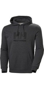 2023 Helly Hansen HH Logo Hættetrøje 33977 - Ebony Melange