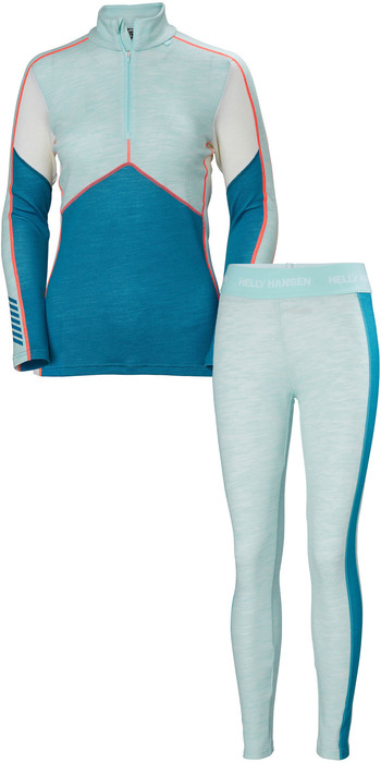 helly hansen base layer womens set