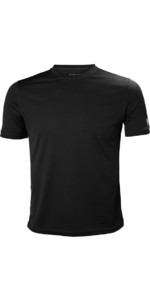 2019 Helly Hansen Tech T korte mouwen basislaag ebbenhout 48363