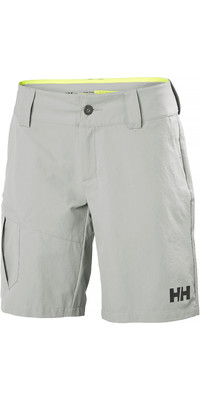 2023 Helly Hansen Womens QD Cargo Shorts Grey Fog 33942