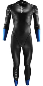 2022 Huub Mens Alpha-Beta Open Water Swimming Wetsuit ALPBB - Black / Blue