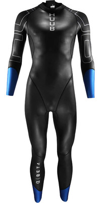 2022 Huub Hommes Alpha-Beta Open Water Swimming Combinaison Néoprène ALPBB - Black / Blue