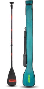 2022 Jobe Carbon Pro 3-Piece SUP Paddle With Travel Bag 486721001