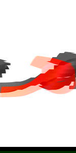 Kingfisher 50mm Toestrap Webbing Red TSWR50