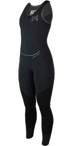 2022 Magic Marine Womens Racing 1.5mm Flatlock Long John MM011023 - Black