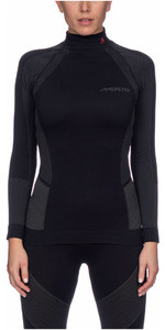 2022 Musto Womens Active Base Layer Top Black SWTH001