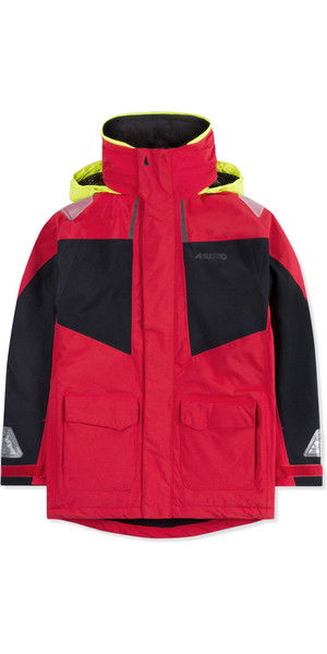 2019 Musto Junior BR1 Giacca da navigazione costiera True Red SKJK004