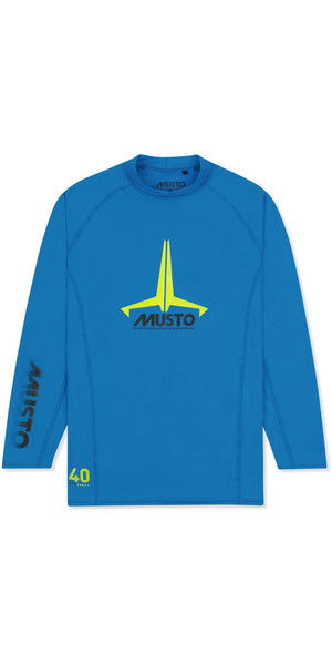 2019 Maglietta Musto Junior Insignia UV Fast Dry LS Blu brillante SKTS012