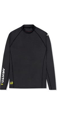 2023 Musto Heren Insignia UV Snel Dry T-shirt Met Lange Mouwen Zwart Suts010