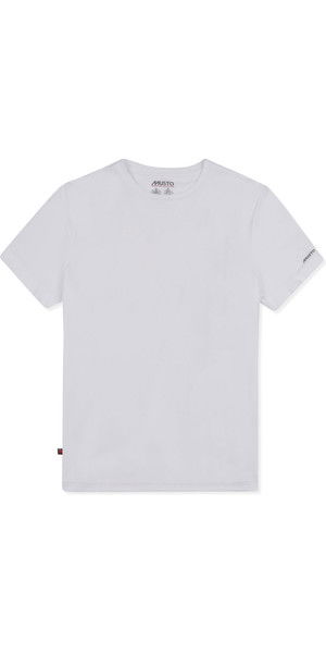 2019 Musto Mens Sunshield Permanent Wicking UPF30 T-Shirt White EMTS029