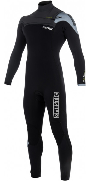 2018 Mystic Majestic Chest Zip Wetsuit 5 / 3mm BLACK / GRAY 180002