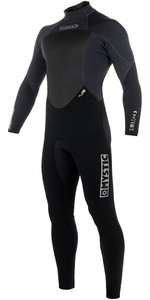2019 Mystic Star 5 / 4mm Tilbage Zip Wetsuit BLACK 180018