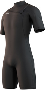 2021 Mystic Marshall 3/2mm Shorty Wetsuit Voor Heren 210113 - Zwart