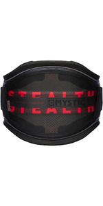 2022 Mystic Stealth Waist Harness NO BAR 35003.200090 - Black / Red