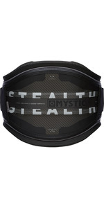 2022 Mystic Stealth Waist Harness NO BAR 35003.200090 - Black / White