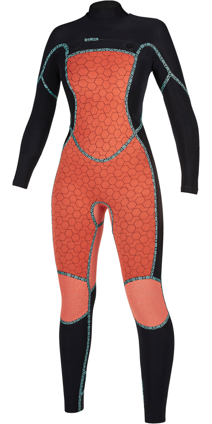 2019 Mystic Womens Diva 5/3 Double Chest Zip Wetsuit 200019 Aurora Wetsuits Watersports Outlet