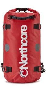 2020 Northcore 40Ltr Dry Bag / Sac À Dos Noco67c - Rouge