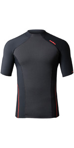 2021 Nookie Core Hybrid Short Sleeve Base Layer Black / Red TH31