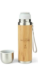 2022 Northcore Bamboo & Stainless Steel Flask  With Mug 360ml NOCO97B