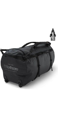 2024 Northcore Wheeled Duffel Bag 110L NOCO123D - Black / Grey