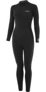 2022 Nyord Womens Furno 3/2mm Back Zip Wetsuit FBW32001 - Black