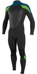2022 O'Neill Youth Epic 5/4mm Back Zip GBS Wetsuit 4219 - Black / Ultra blue