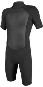 2023 O'Neill Mens O'Riginal 2mm Back Zip Shorty Wetsuit 5384 - Black