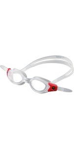 2021 Orca Junior Clear Goggles FVA90036 - Orange Diploria