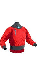 2021 Palm Womens Zenith Whitewater Jacket Flame Red 12390