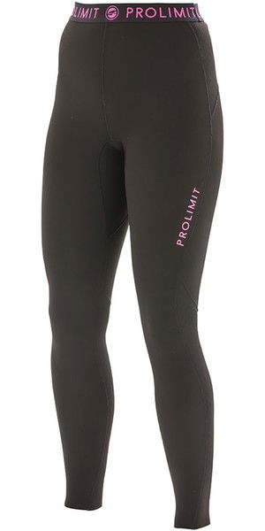 2018 Prolimit Womens 2mm Airmax Neoprene SUP Trousers Black / Pink 84730
