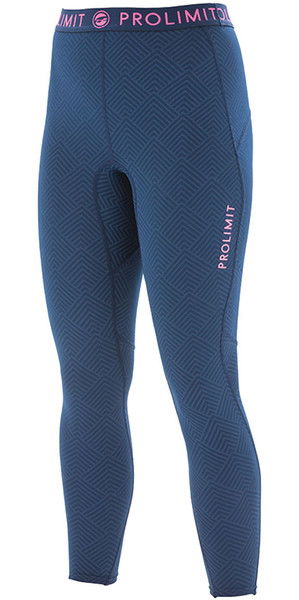 2018 Prolimit Dame SUP Athletic Quick Dry Bukser Blue / Pink 84760