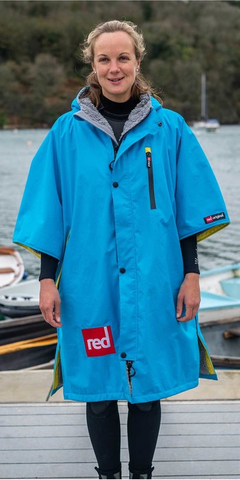 2021 Red Paddle Co Original Short Sleeve Pro Change Jacket - Hawaiian Blue