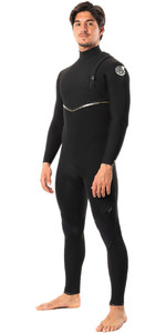 2021 Rip Curl Mens E-Bomb 4/3mm Ltd Edition E7 Zip Free Wetsuit WSMYBE - Black
