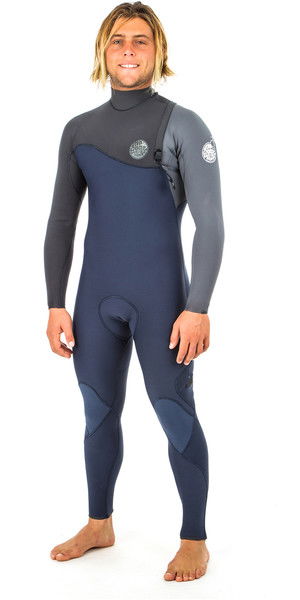 2019 Combinaison Rip Curl E Bomb Pro 4 / 3mm Sans Glissière SLATE WSM8QE