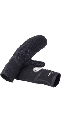 2024 Rip Curl Flashbomb 7/5mm Mitten Glove WGLYFF - Black