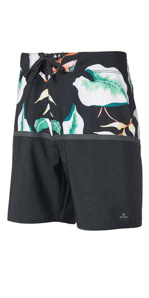 2018 Rip Curl Mirage Black Beach 18 "Boardshorts Noir / Bleu CBOGN4
